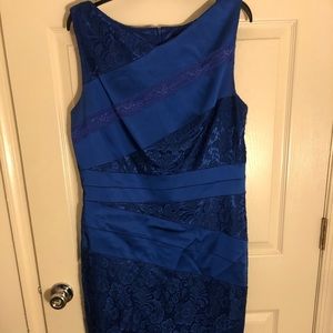 Blue dress
